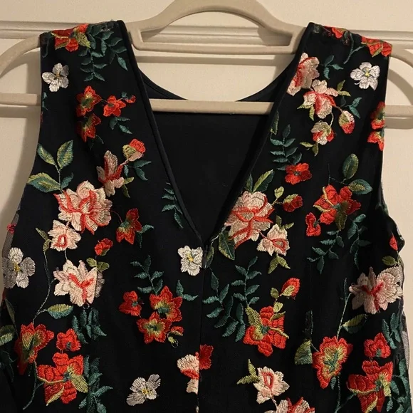 Hobbs London Rosella Embroidered Dress Size 6 $420 - Picture 7 of 12